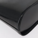 SAINT LAURENT Hand Bag Leather 2way Black Gold Auth 180103-14