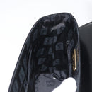 SAINT LAURENT Hand Bag Leather 2way Black Gold Auth 180103-20
