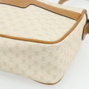 GUCCI Micro GG Supreme Shoulder Bag PVC White Gold 001 14 0412 Auth 180108-10