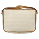 GUCCI Micro GG Supreme Shoulder Bag PVC White Gold 001 14 0412 Auth 180108-3