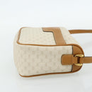 GUCCI Micro GG Supreme Shoulder Bag PVC White Gold 001 14 0412 Auth 180108-5
