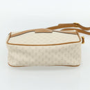GUCCI Micro GG Supreme Shoulder Bag PVC White Gold 001 14 0412 Auth 180108-9