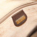 GUCCI GG Supreme Web Sherry Line Bag PVC Beige Gold 001 56 0860 Auth 180110-18