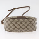 GUCCI GG Supreme Web Sherry Line Bag PVC Beige Gold 89 02 032 Auth 180114-5