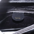 GUCCI Bamboo Tote Bag Leather Black Gold 002 2123 0260 Auth 180121-10