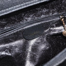 GUCCI Bamboo Tote Bag Suede Black Gold 002 1186 0260 Auth 180122-17