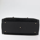 GUCCI Bamboo Tote Bag Suede Black Gold 002 1186 0260 Auth 180122-5