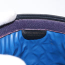 GUCCI GG Supreme Sherry Line Clutch Bag PVC Navy Red Auth 180126A-12