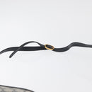 GUCCI GG Supreme Sherry Line Umhängetasche PVC Navy Gold 89 02 032 Auth 180128-8