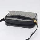 GUCCI Micro GG Supreme Shoulder Bag PVC Navy Gold Auth 180131-7