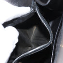 GUCCI Shoulder Bag Leather Black Gold Auth 180143-12