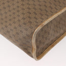 GUCCI Micro GG Supreme Tote Bag PVC 2way Beige Gold 002 904 0556 Auth 180147-13