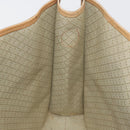 GUCCI Micro GG Supreme Tote Bag PVC 2way Beige Gold 002 904 0556 Auth 180147-20
