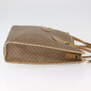 GUCCI Micro GG Supreme Tote Bag PVC 2way Beige Gold 002 904 0556 Auth 180147-4