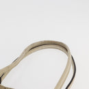 GUCCI GG Canvas Web Sherry Line Pretty Tote Bag Beige Gold 163805 Auth 180153-8
