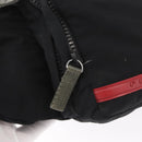 PRADA Sport Gürteltasche Nylon Schwarz Silber Auth 180159A-18