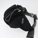 PRADA Sport Gürteltasche Nylon Schwarz Silber Auth 180159A-3