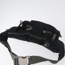 PRADA Sport Gürteltasche Nylon Schwarz Silber Auth 180159A-6
