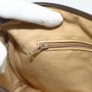 GUCCI GG Supreme Web Sherry Line Hand Bag PVC Beige Gold 39 02 006 Auth 180161-19