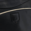 CELINE Shoulder Bag Leather Black Gold Auth 180163-18