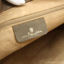 GUCCI GG Supreme Web Sherry Line Tote Bag PVC Beige Red 89 02 997 Auth 180169-14