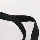 PRADA Rugzak Nylon Zwart Zilver Auth 180173-15