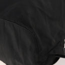 PRADA Rugzak Nylon Zwart Zilver Auth 180173-18