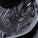 PRADA Rugzak Nylon Zwart Zilver Auth 180173-26