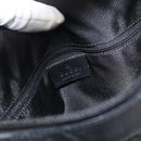 GUCCI GG Canvas Hand Bag Black Gold 000 0855 Auth 180179-15