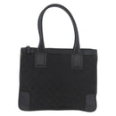 GUCCI GG Canvas Hand Bag Black Gold 000 0855 Auth 180179-2