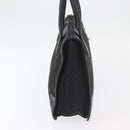 GUCCI GG Canvas Hand Bag Black Gold 000 0855 Auth 180179-4