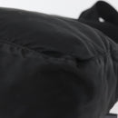PRADA Shoulder Bag Nylon Black Silver Auth 180187-18