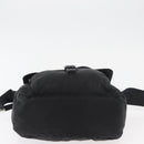 PRADA Shoulder Bag Nylon Black Silver Auth 180187-5
