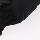 PRADA Bauchtasche Nylon Schwarz Silber Auth 180191-9