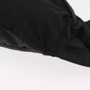 PRADA Bauchtasche Nylon Schwarz Silber Auth 180191-14