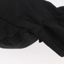 PRADA Bauchtasche Nylon Schwarz Silber Auth 180191-16
