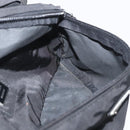 PRADA Bauchtasche Nylon Schwarz Silber Auth 180191-20