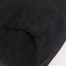 PRADA Hand Bag Nylon Black Silver Auth 180193-10