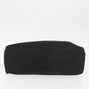 PRADA Hand Bag Nylon Black Silver Auth 180193-9