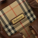 Burberrys Nova Check Business Bag Canvas 2way Beige Auth 180196-16