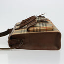 Burberrys Nova Check Business Bag Canvas 2way Beige Auth 180196-5