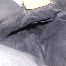 Chloe Shoulder Bag Leather Brown Gold Auth 180199-18