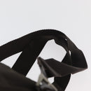 PRADA Rucksack Nylon Braun Silber Original 180200-15