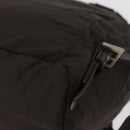 PRADA Rucksack Nylon Braun Silber Original 180200-19