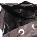 PRADA Rucksack Nylon Braun Silber Original 180200-25