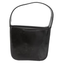 GUCCI Shoulder Bag Patent leather Brown Silver Auth 180202-3