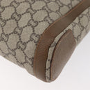GUCCI GG Plus Supreme Tote Bag PVC Beige Auth 180203-12