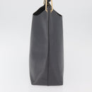 GUCCI Bamboo Shoulder Bag Leather Black Gold Auth 180204-4