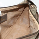 GUCCI GG Supreme Web Sherry Line Bag PVC Beige Gold 89 02 077 Auth 180205-18