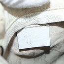 GUCCI GG Canvas Sherry Line Waist bag White Gold 28566 Auth 180206-17